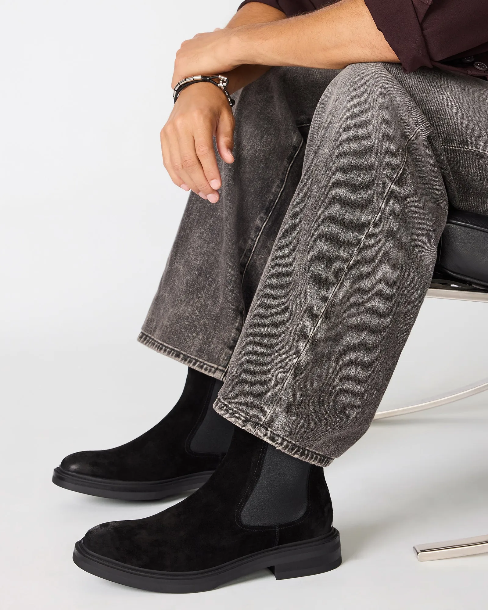 HEKTOR BLACK SUEDE sold by Steve Madden product image thumbnail 2