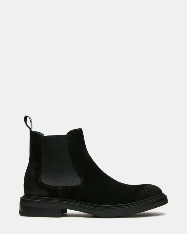 HEKTOR BLACK SUEDE made by Steve Madden