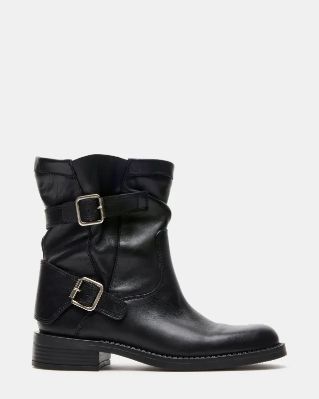 DENIS BLACK LEATHER made by Steve Madden