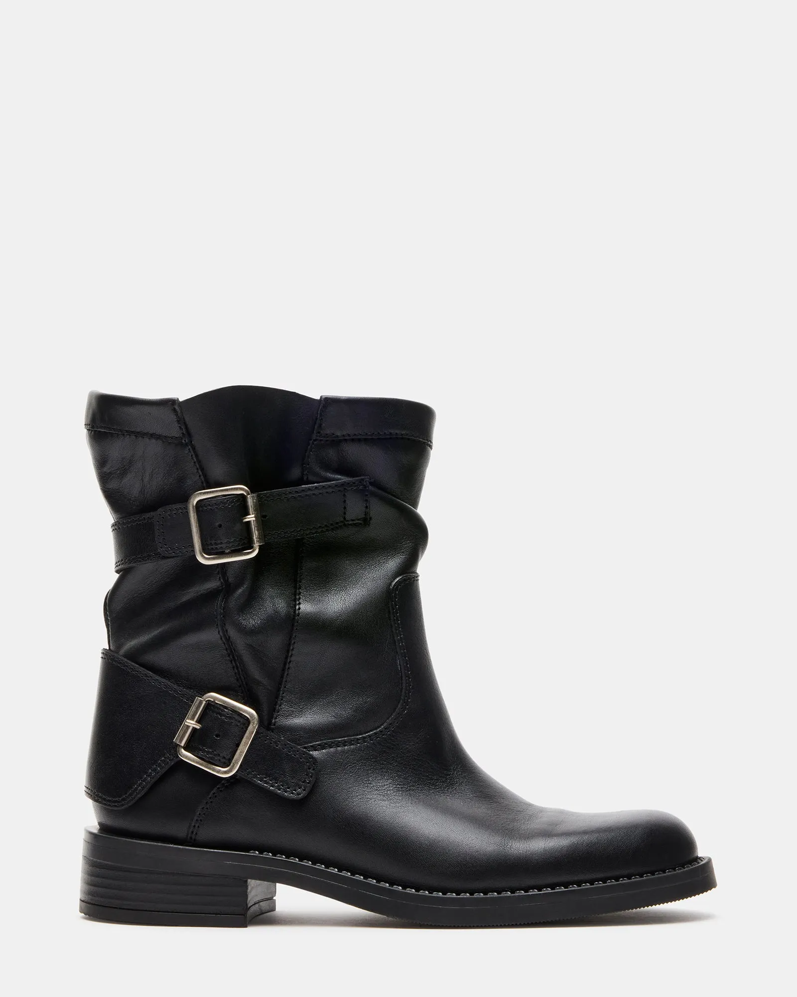 DENIS BLACK LEATHER sold by Steve Madden