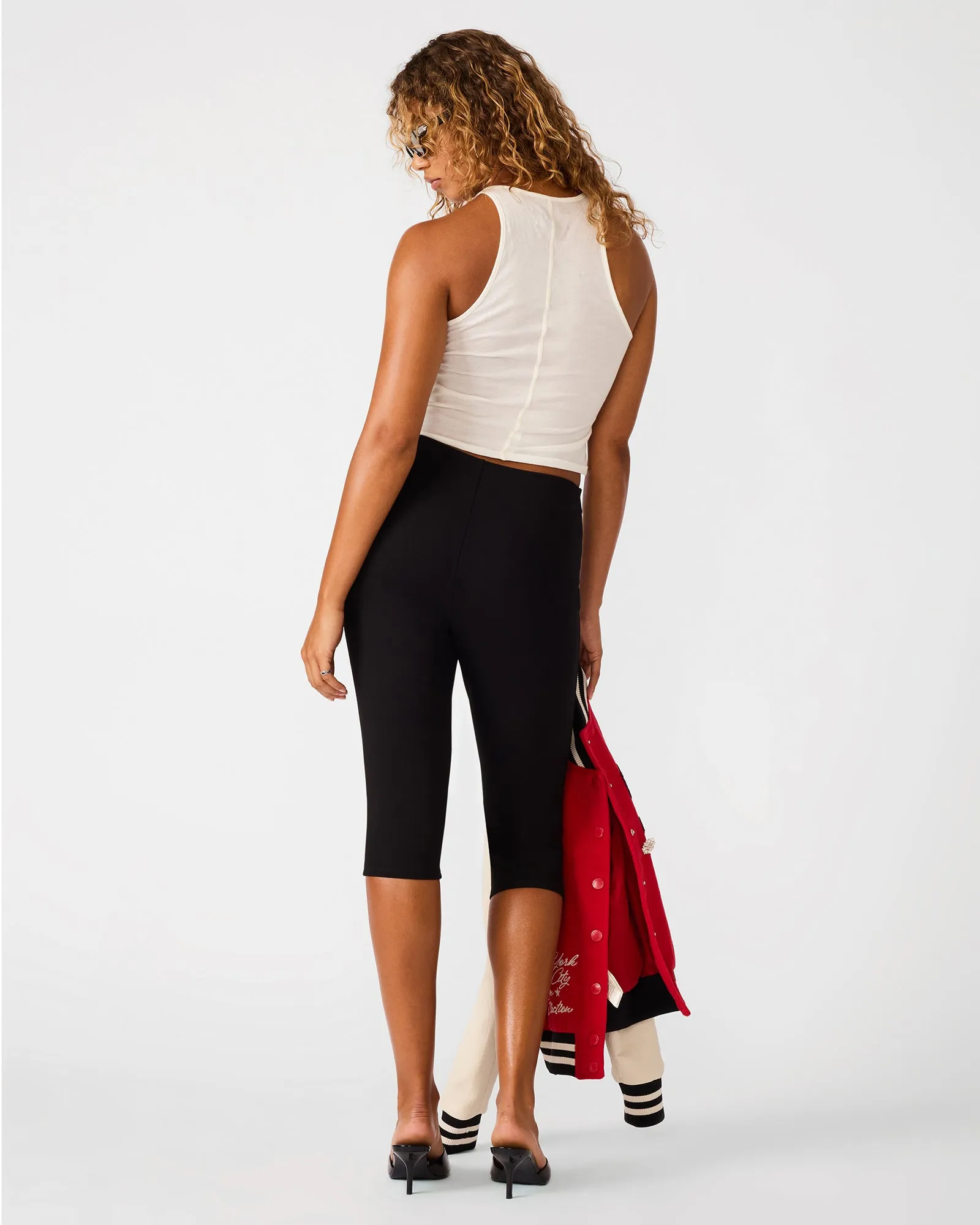 TERI KNIT CAPRI BLACK sold by Steve Madden product image thumbnail 2