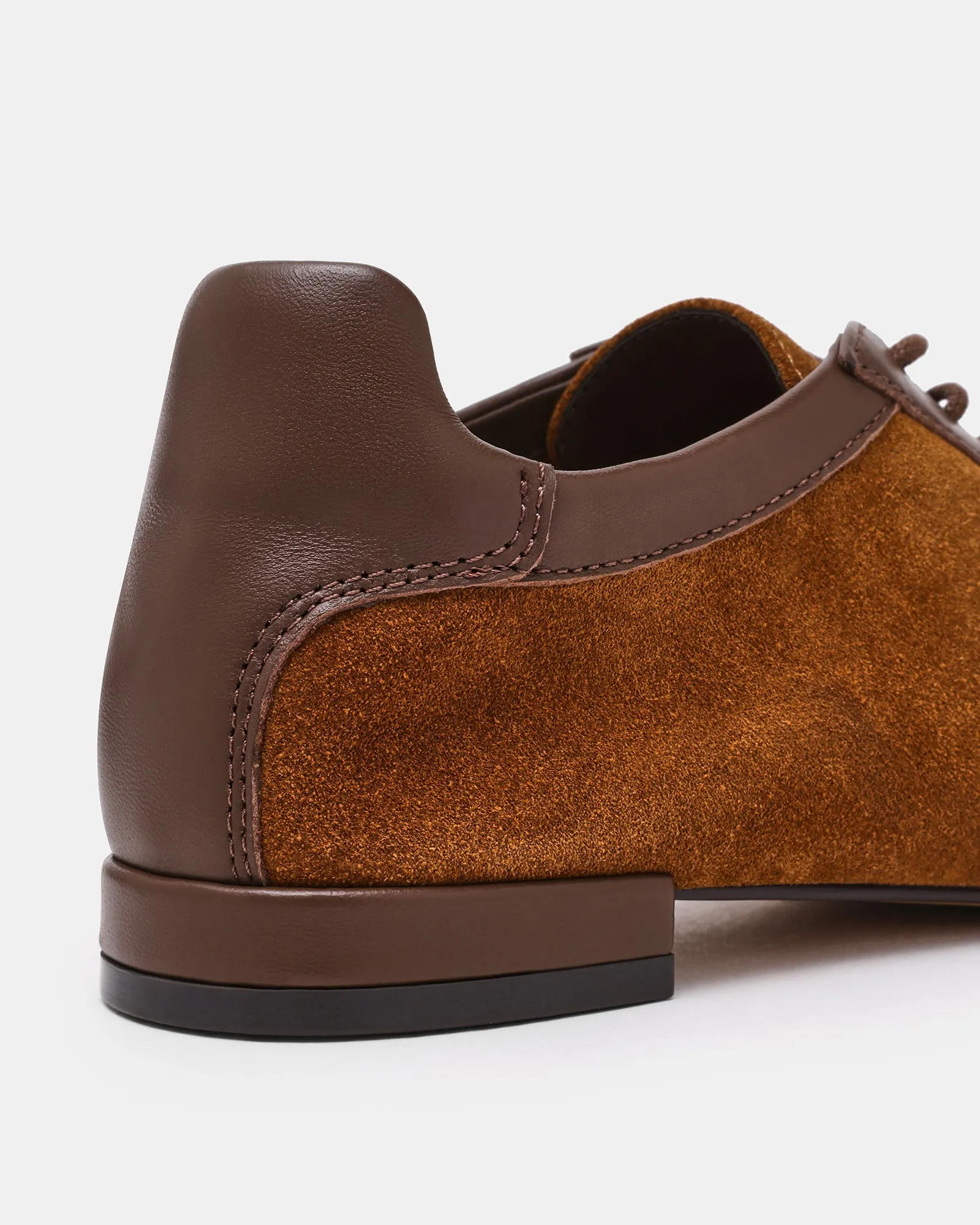 DELPHY LACE-UP TAN SUEDE sold by Steve Madden product image thumbnail 3