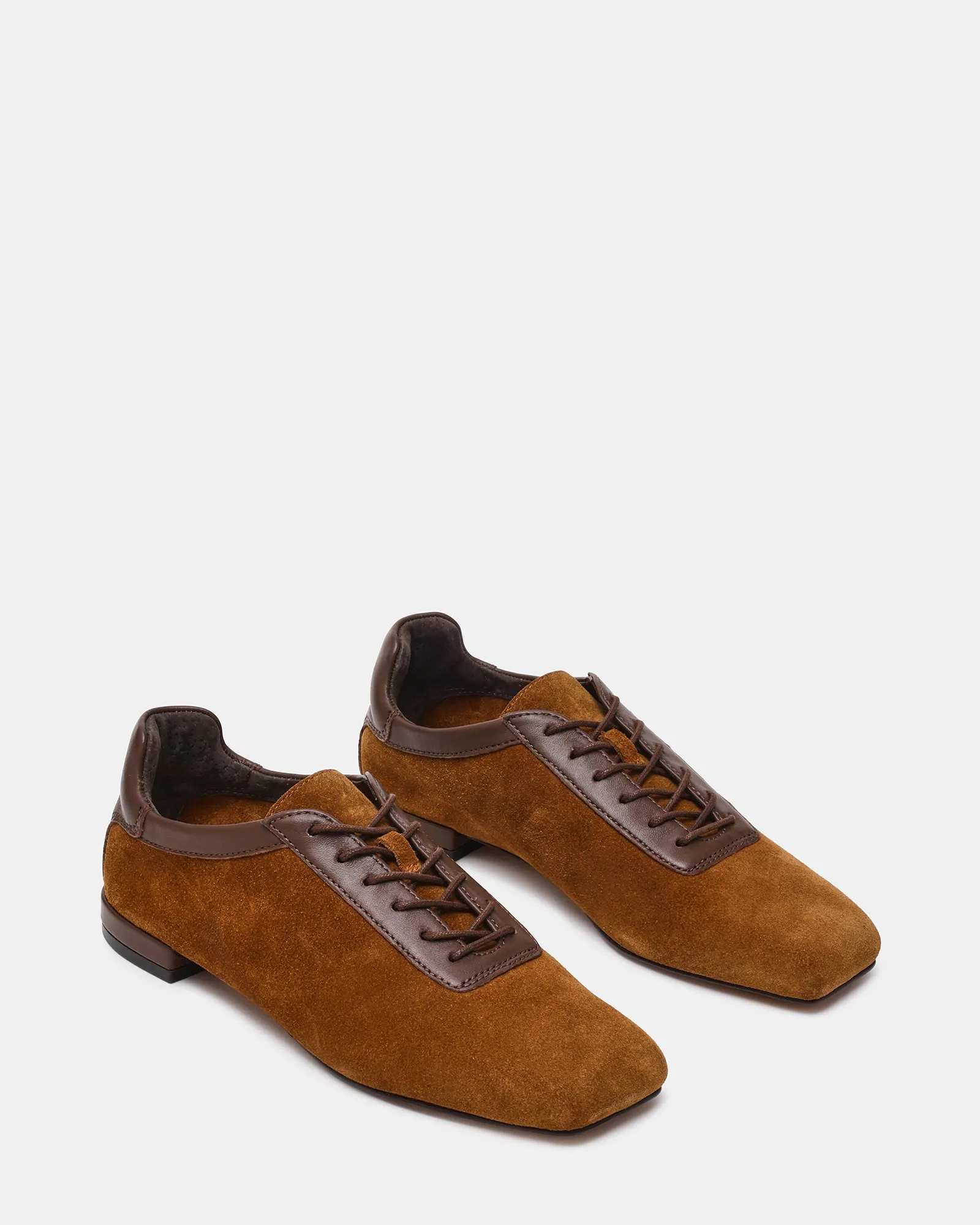 DELPHY LACE-UP TAN SUEDE sold by Steve Madden product image thumbnail 2