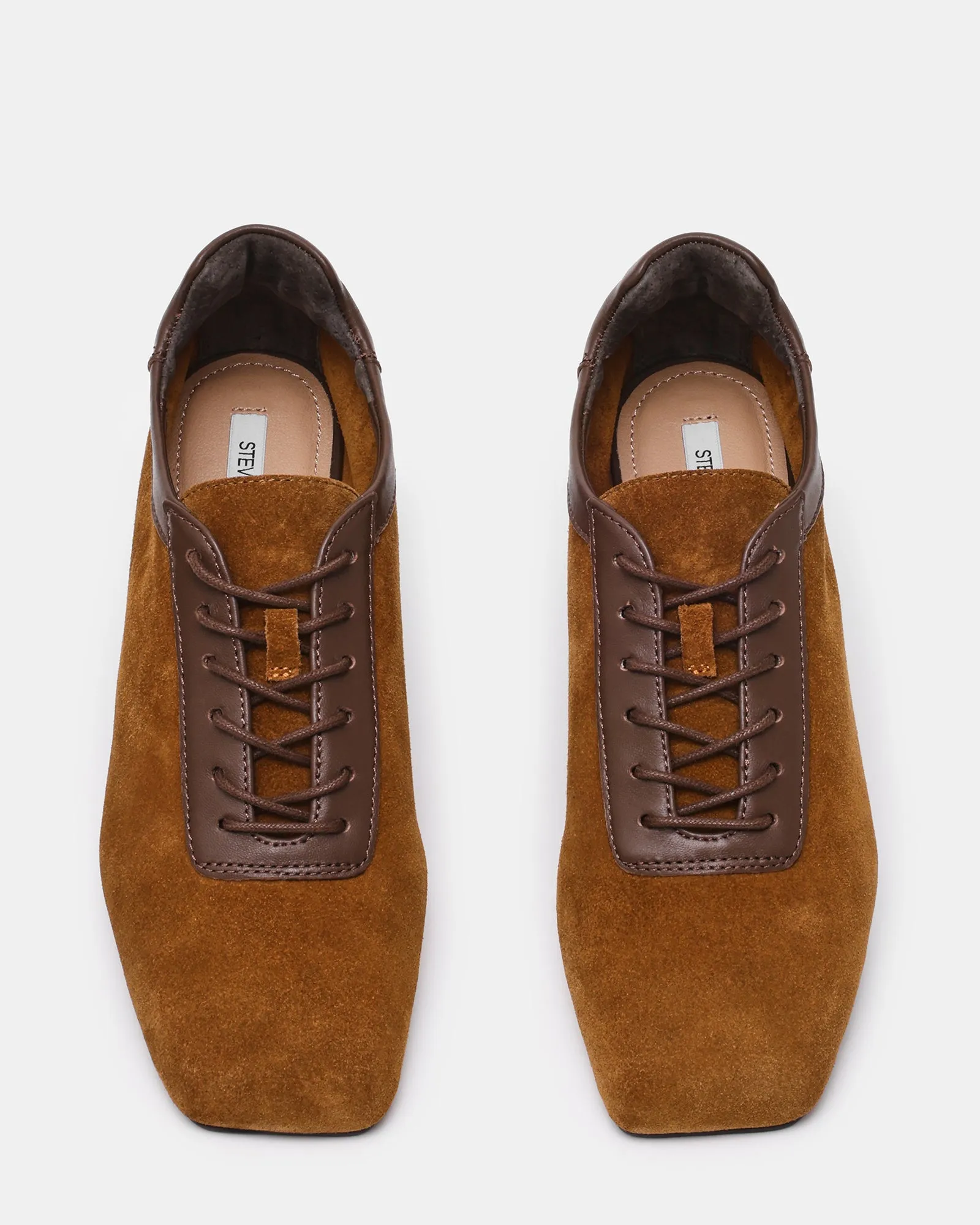 DELPHY LACE-UP TAN SUEDE sold by Steve Madden product image thumbnail 4