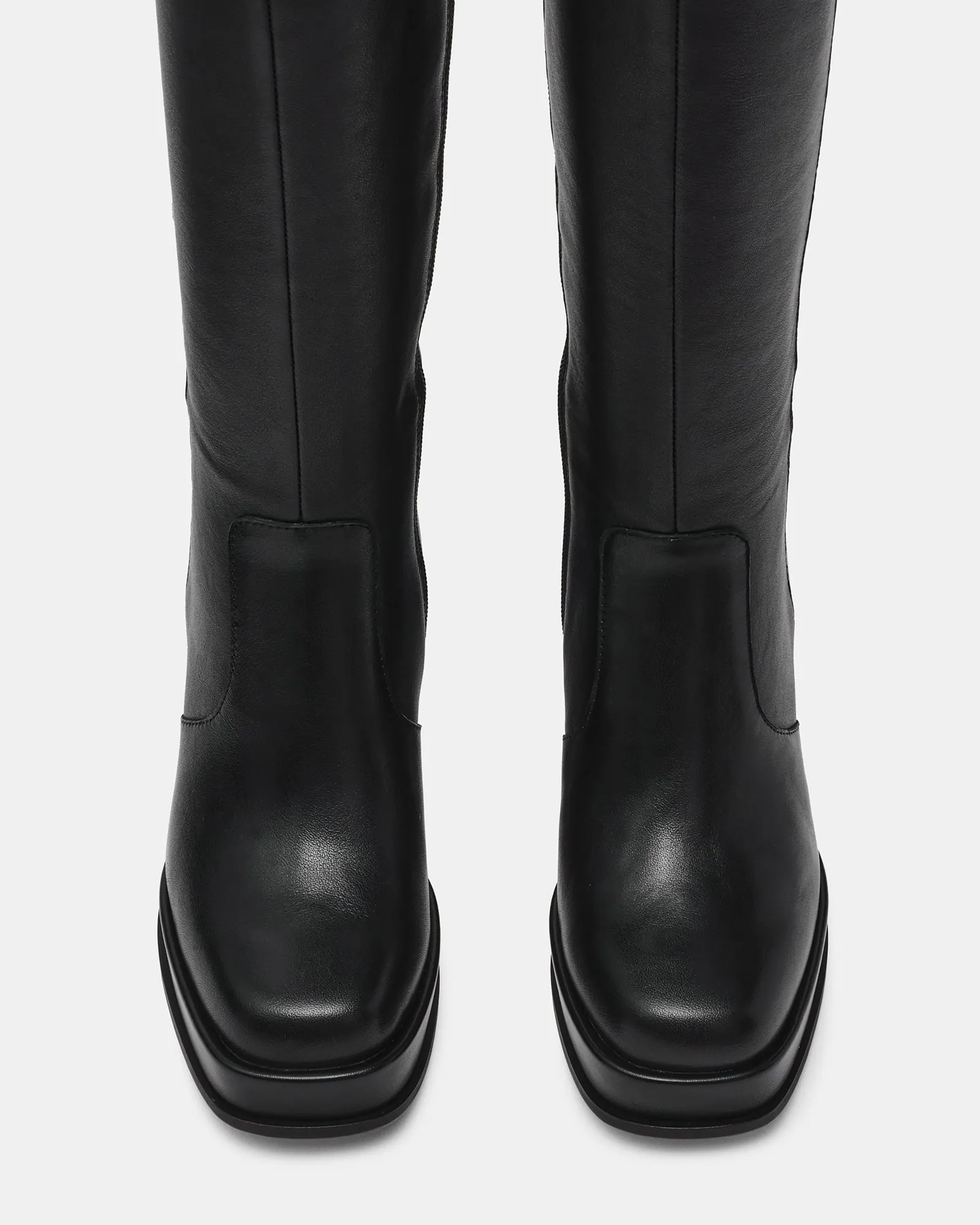 ODELIA BLACK LEATHER sold by Steve Madden product image thumbnail 4