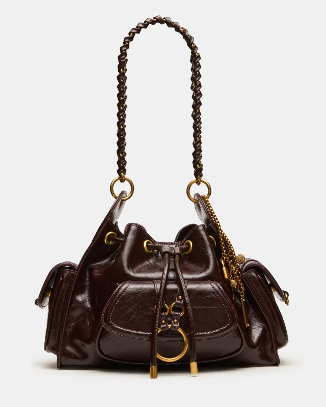 DRU BAG CHOCOLATE made by Steve Madden