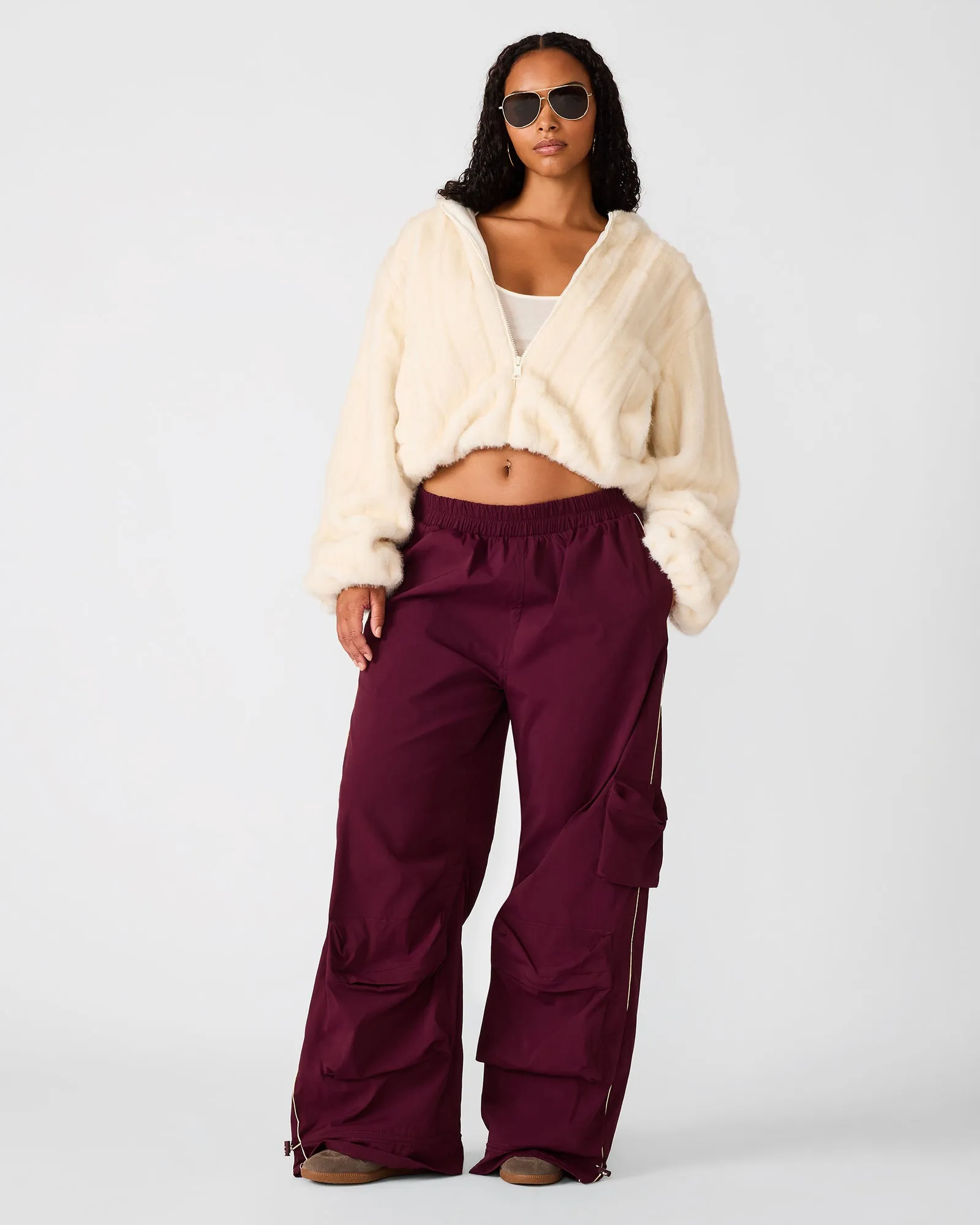 MAVIS JACKET SNOW WHITE sold by Steve Madden product image thumbnail 5