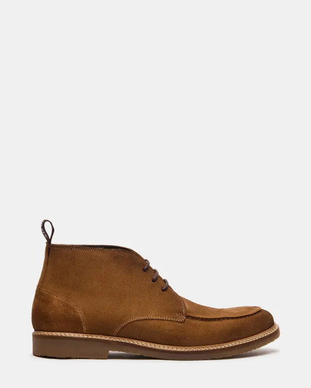 BURLIN CHESTNUT SUEDE made by Steve Madden