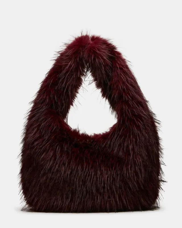 ICONIC BAG DARK CHERRY made by Steve Madden