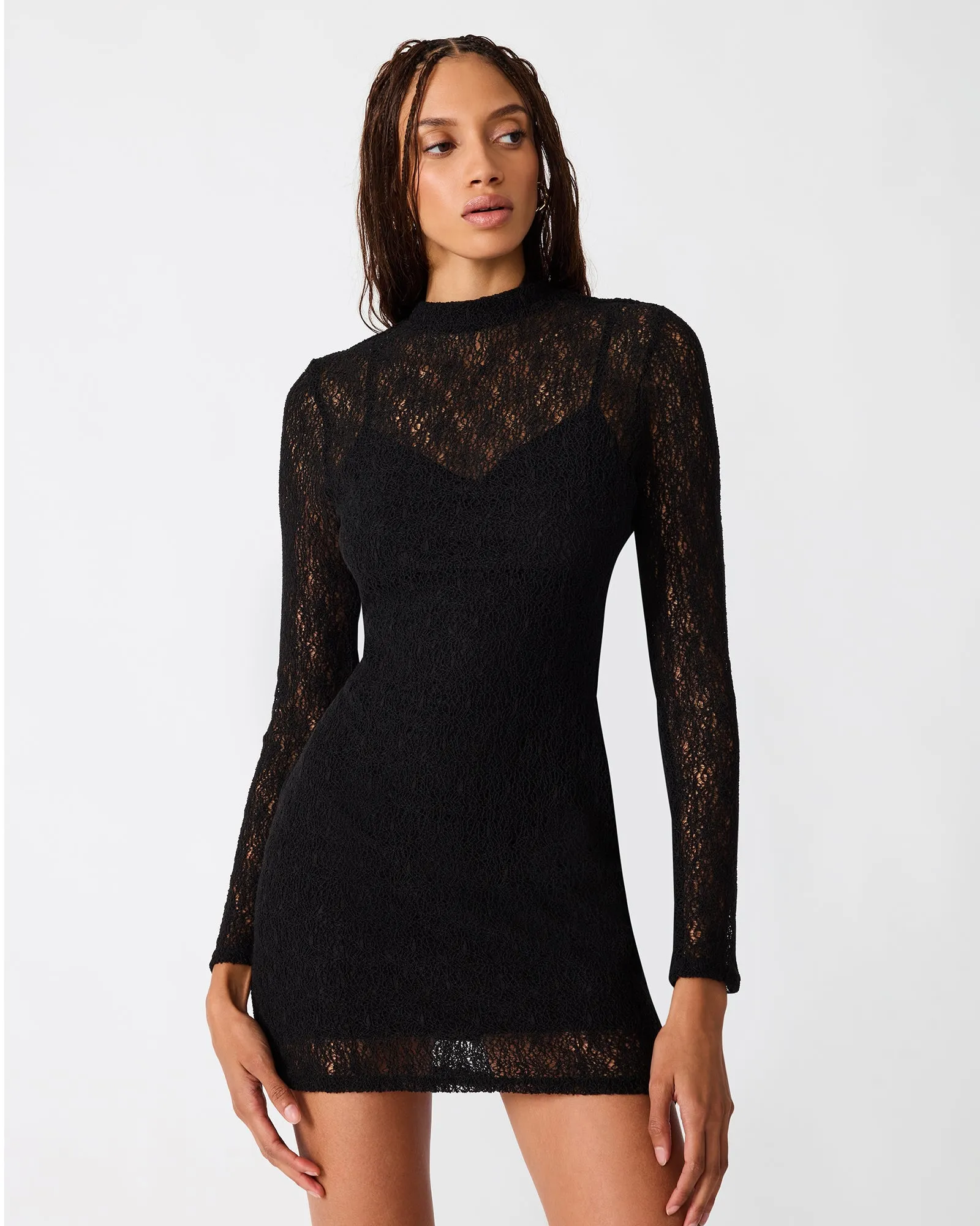 VIVIENNE DRESS BLACK sold by Steve Madden product image thumbnail 2