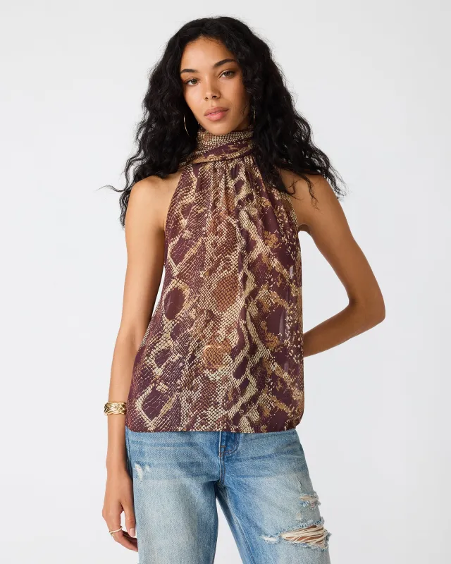 ALEXANE TOP BRONZE made by Steve Madden