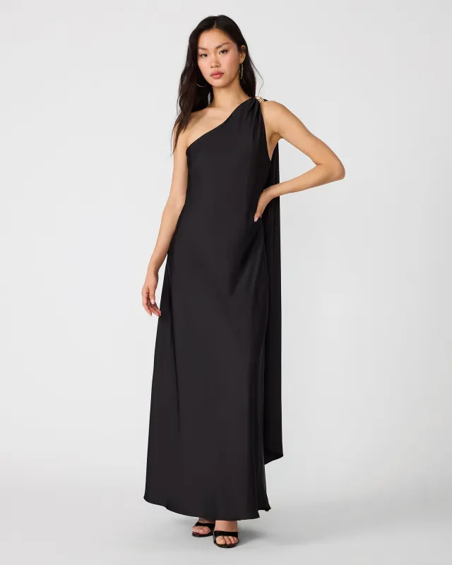 AURORAH DRESS BLACK made by Steve Madden