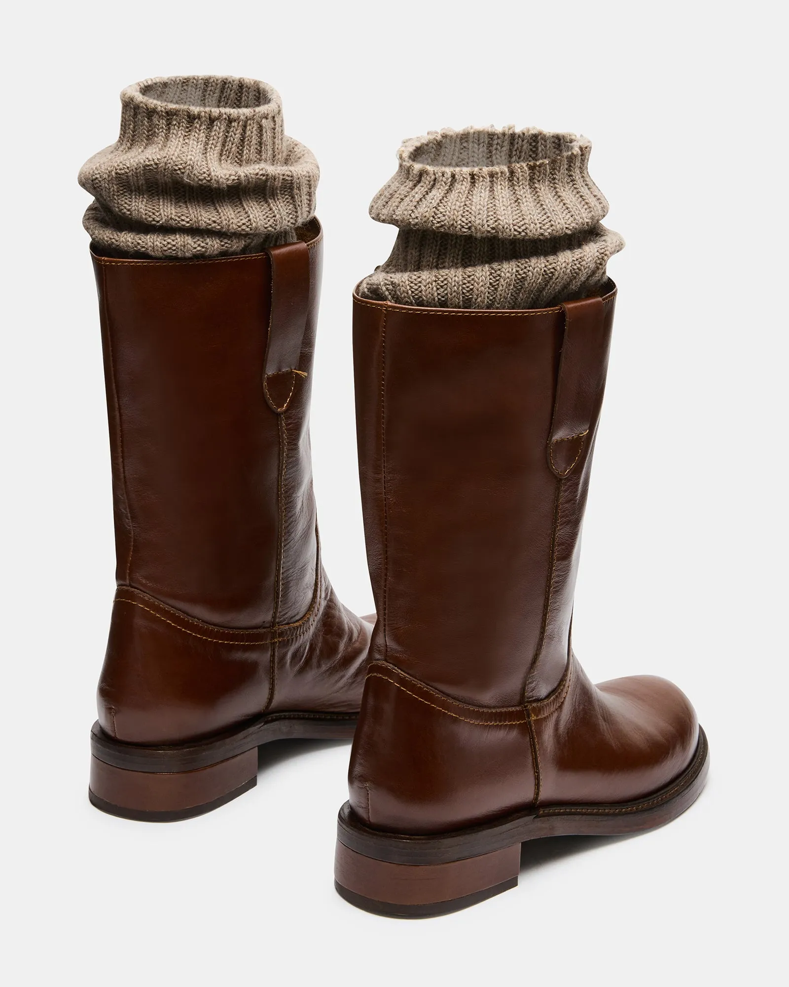 RAMIRA COGNAC LEATHER sold by Steve Madden product image thumbnail 5