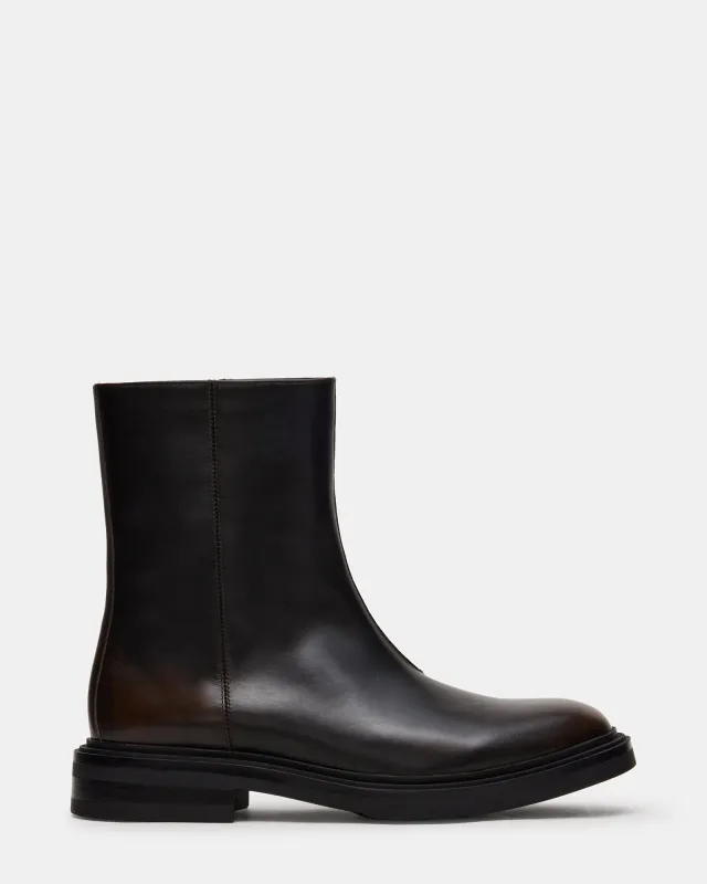 RONCO BROWN LEATHER made by Steve Madden