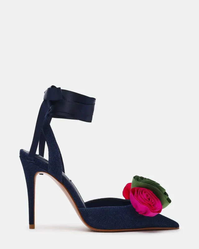 ROSIE DENIM MULTI made by Steve Madden
