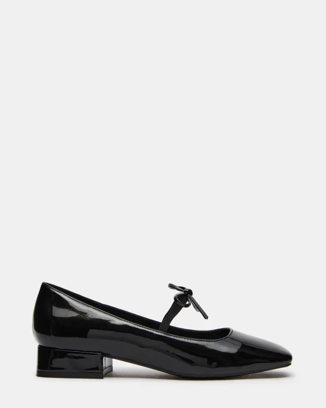 MADDEN GIRL EGRET BLACK PATENT made by Steve Madden
