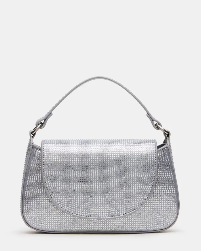 JORDIN BAG SILVER made by Steve Madden