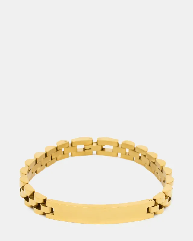 CLASSIC WATCH STRAP GOLD made by Steve Madden