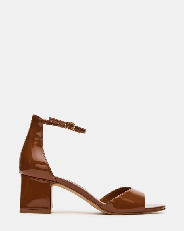 IZARA COGNAC PATENT made by Steve Madden