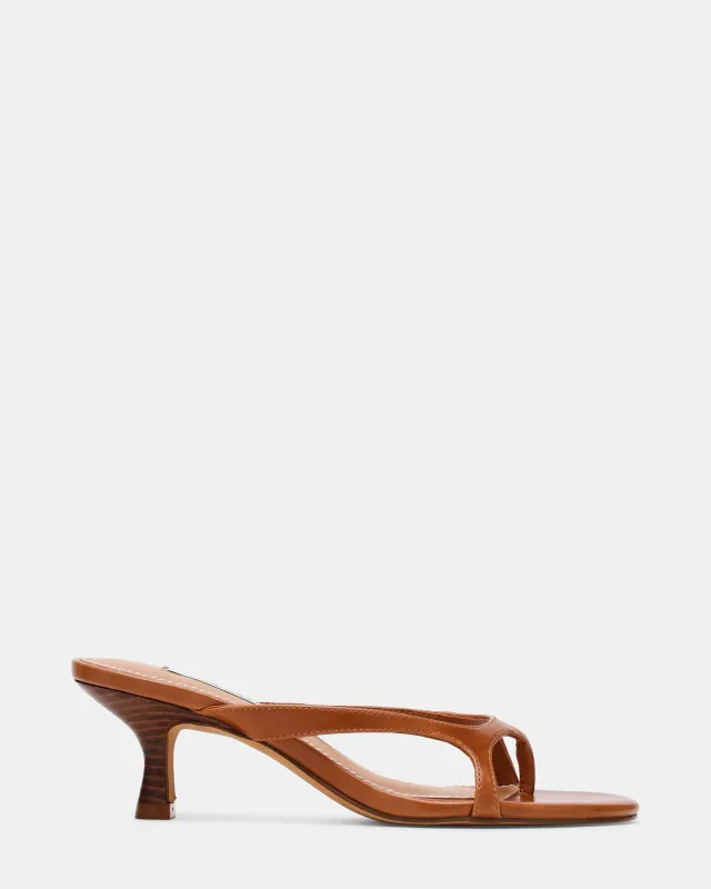 BRIENNA TAN LEATHER made by Steve Madden