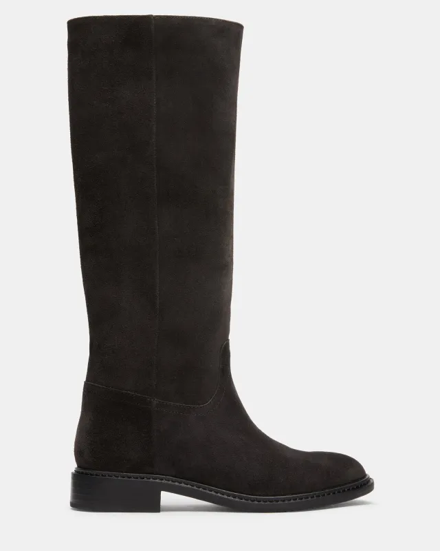 MARNA DARK GREY SUEDE made by Steve Madden