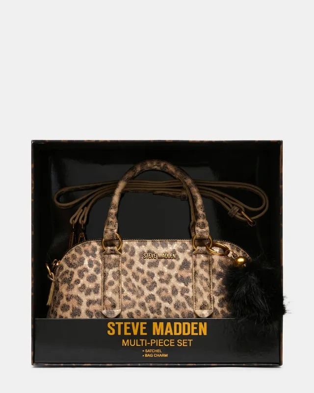 THORNE BAG GIFT SET LEOPARD made by Steve Madden