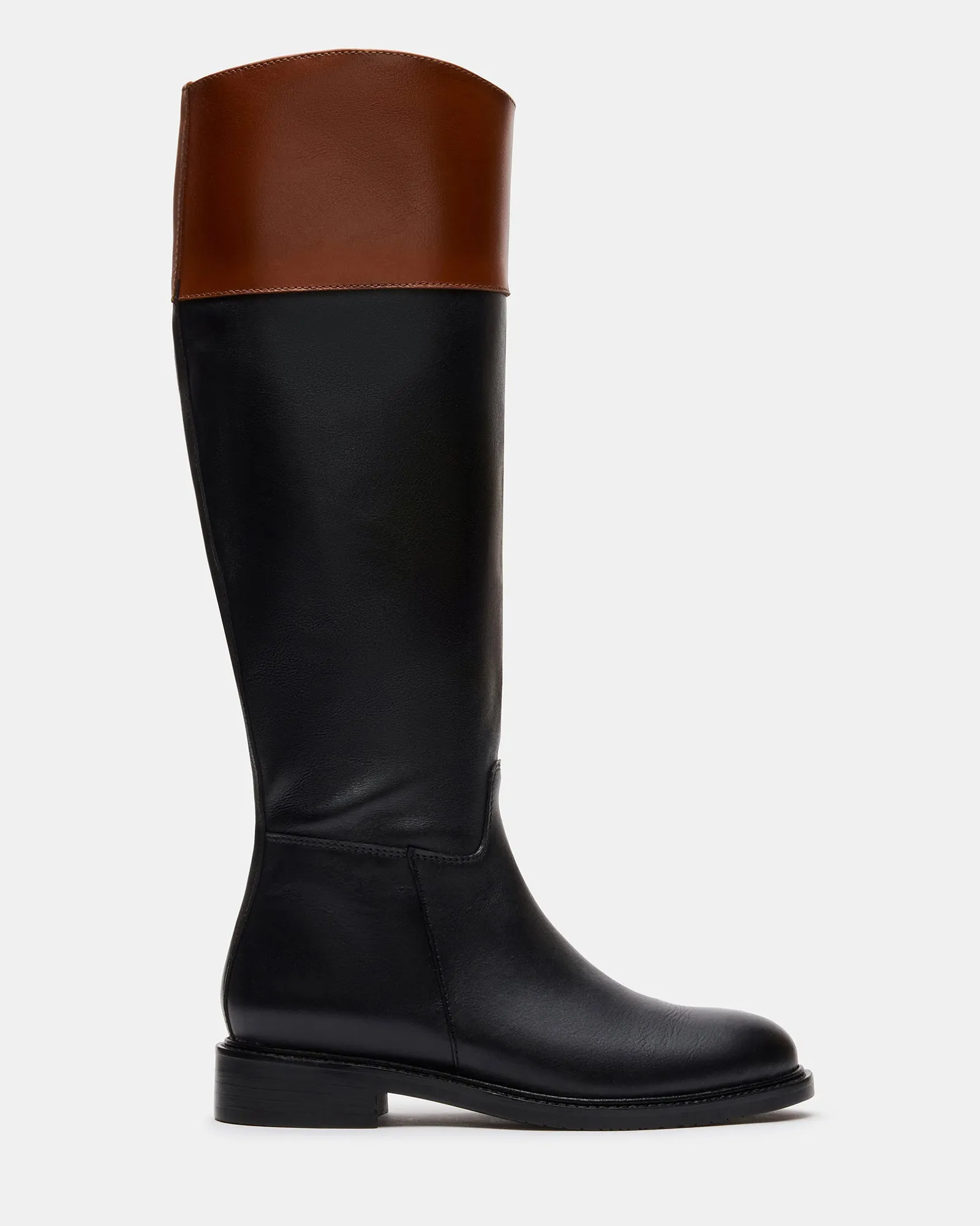 BANDITA BLACK/COGNAC sold by Steve Madden