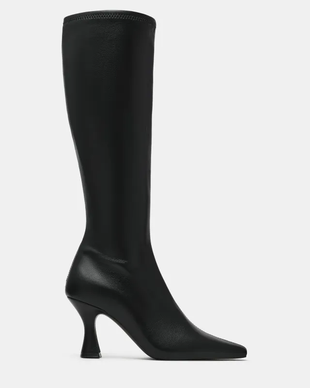 NOTTA BLACK WIDE CALF made by Steve Madden