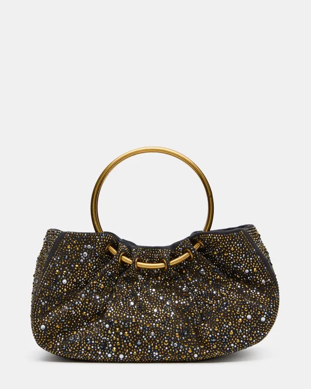 ELONA BAG BLACK/GOLD made by Steve Madden