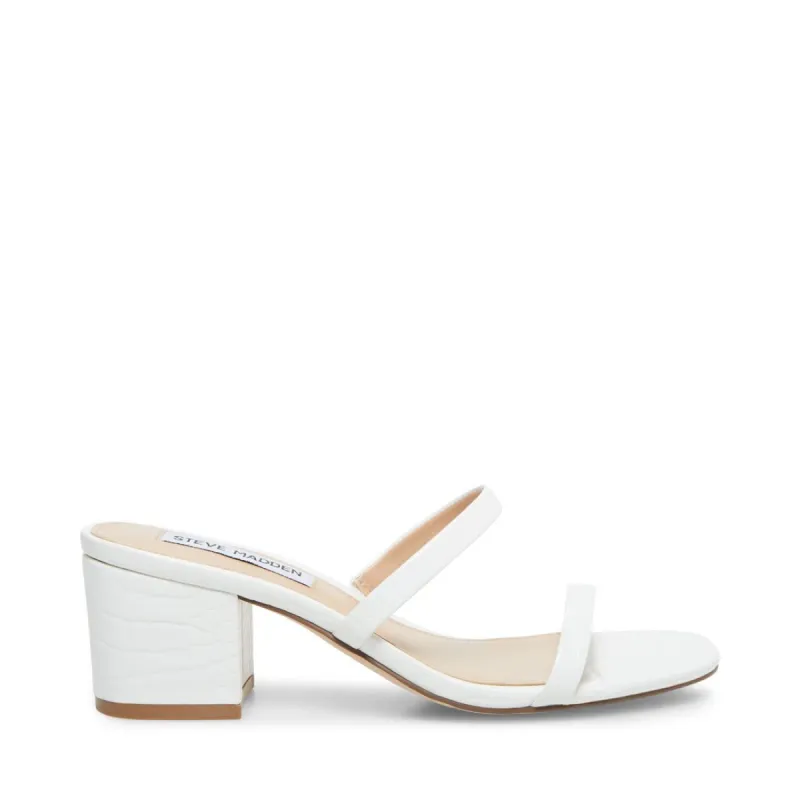 ISSY WHITE CROCODILE - SM REBOOTED sold by Steve Madden