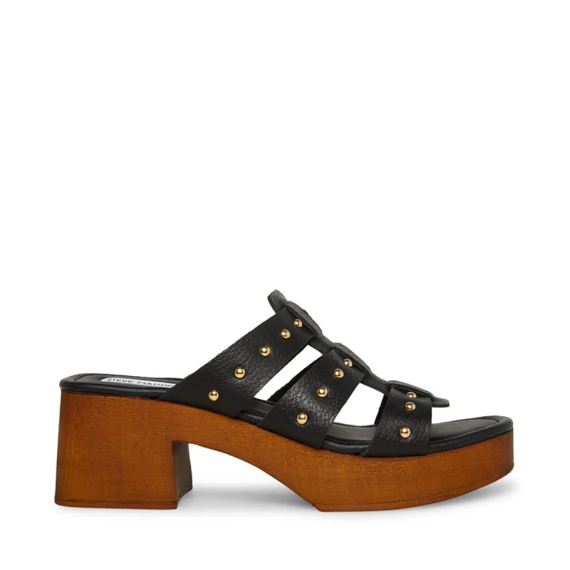 FIONA BLACK LEATHER - SM REBOOTED sold by Steve Madden