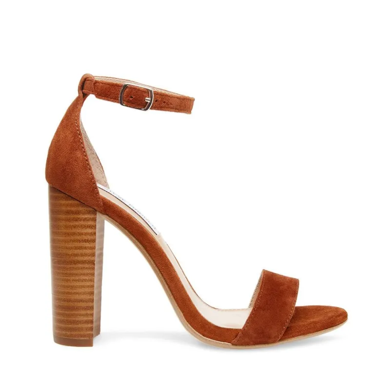CARRSON CHESTNUT SUEDE - SM REBOOTED sold by Steve Madden