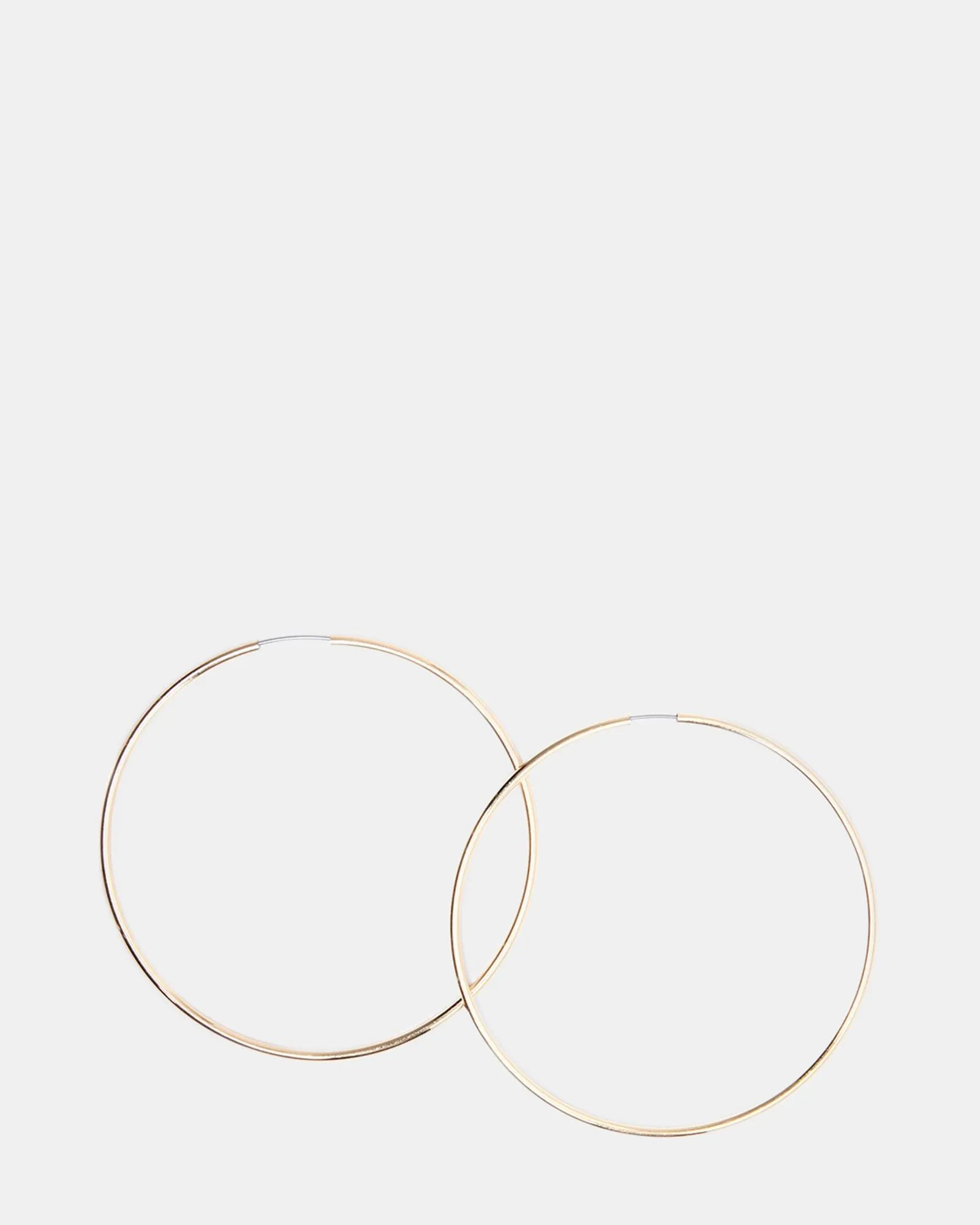 LARGE HOOPS GOLD sold by Steve Madden