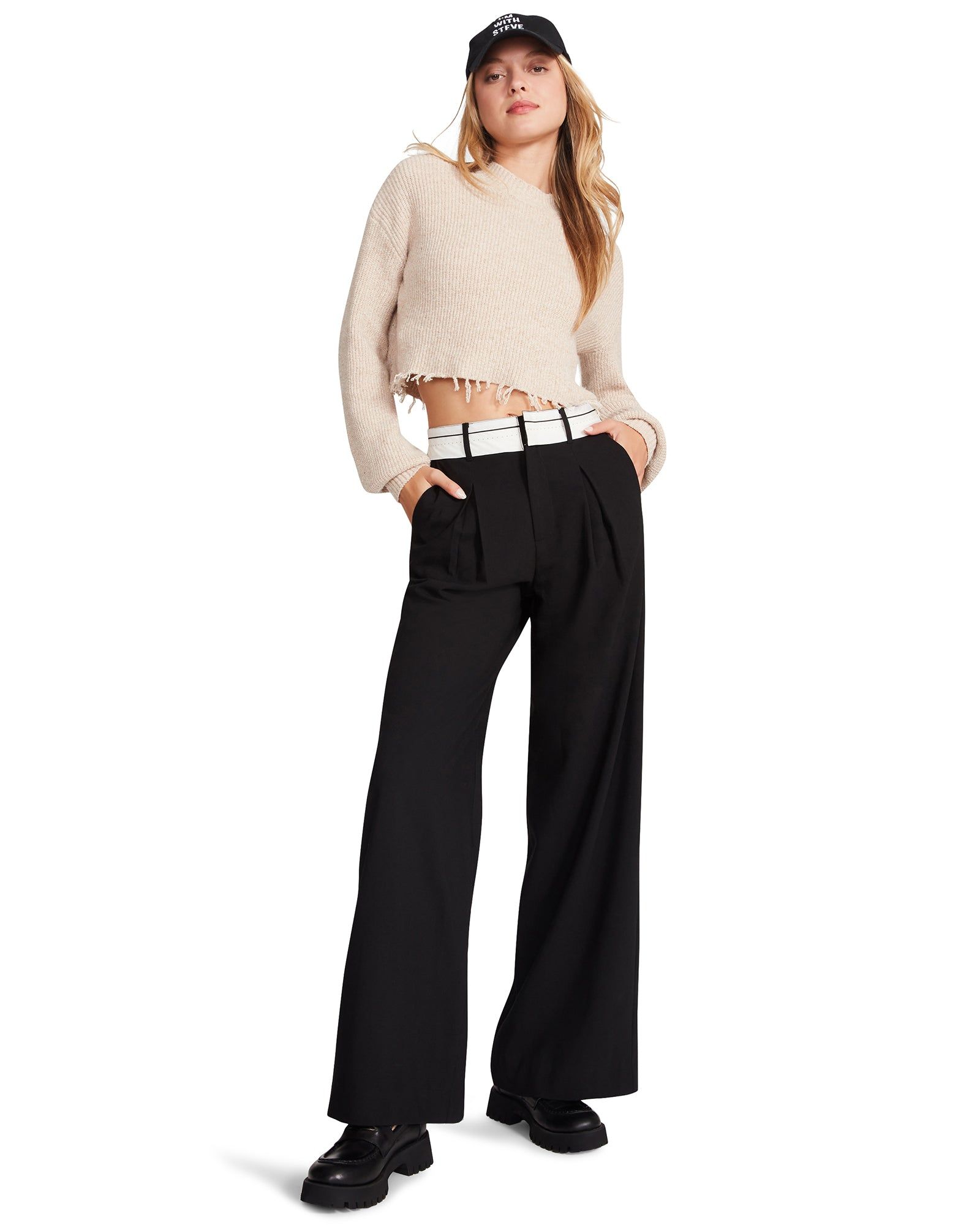 IZZIE TROUSER BLACK sold by Steve Madden product image thumbnail 2
