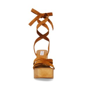 MARISTELLA CHESTNUT SUEDE sold by Steve Madden