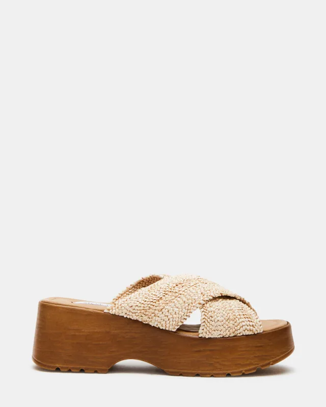 PHOEBE RAFFIA sold by Steve Madden