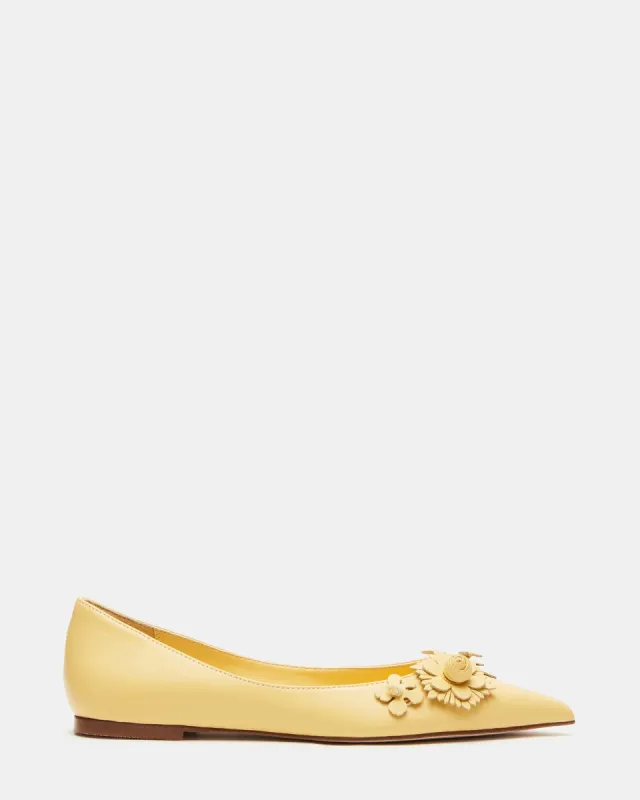 MARIA YELLOW LEATHER sold by Steve Madden