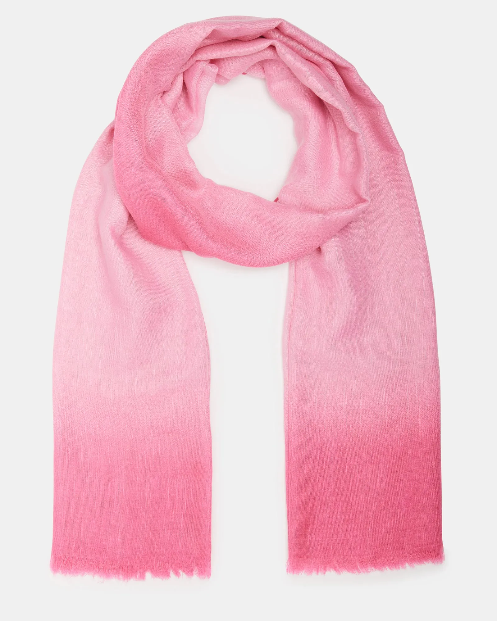 OMBRE SCARF HOT PINK sold by Steve Madden