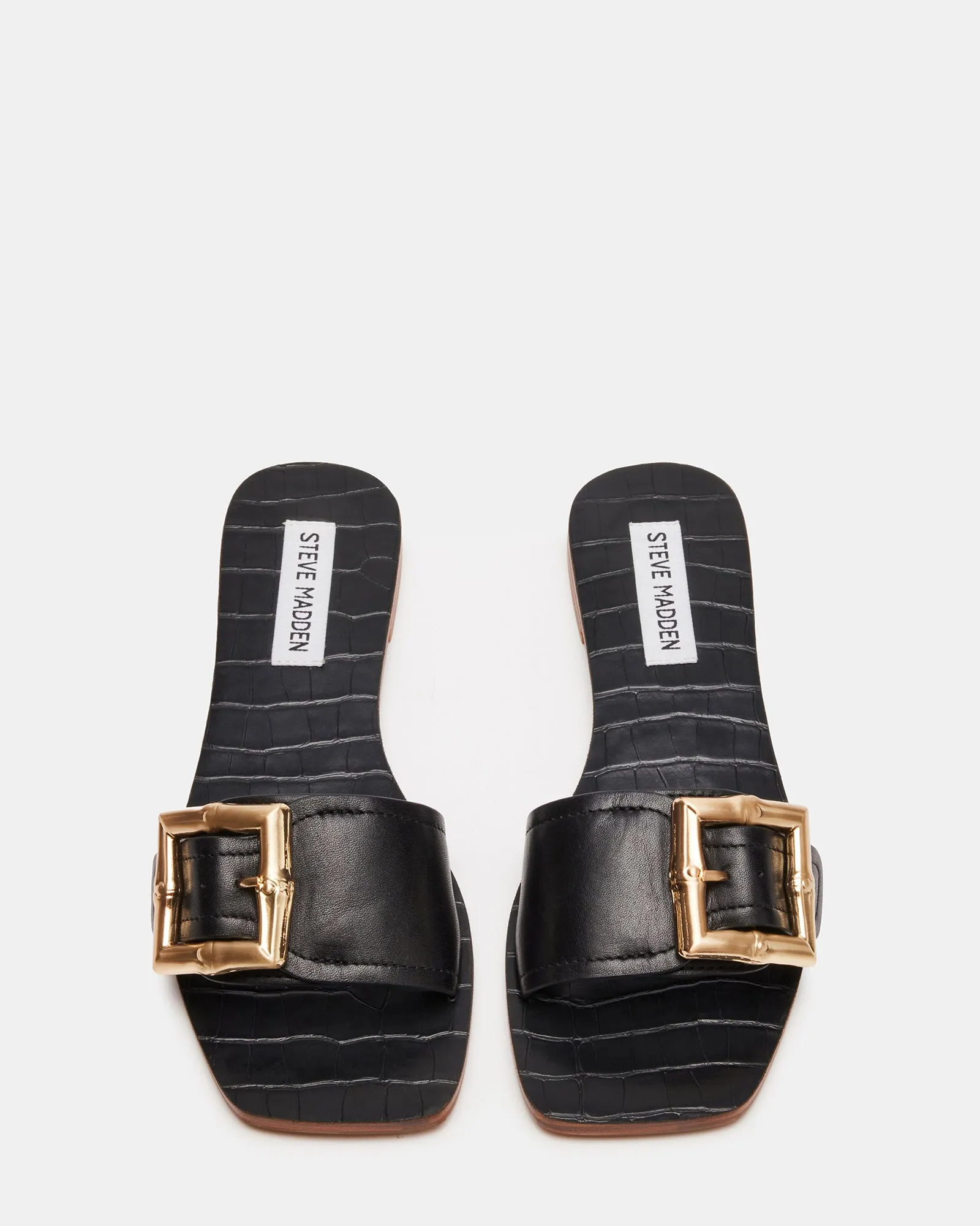 FARRAH BLACK LEATHER sold by Steve Madden product image thumbnail 5