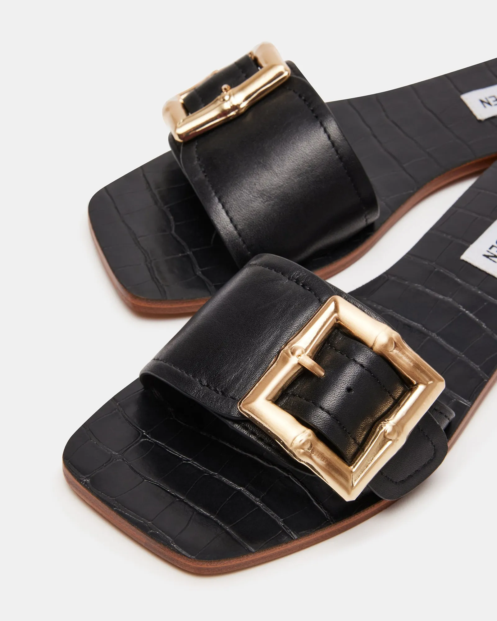 FARRAH BLACK LEATHER sold by Steve Madden product image thumbnail 4