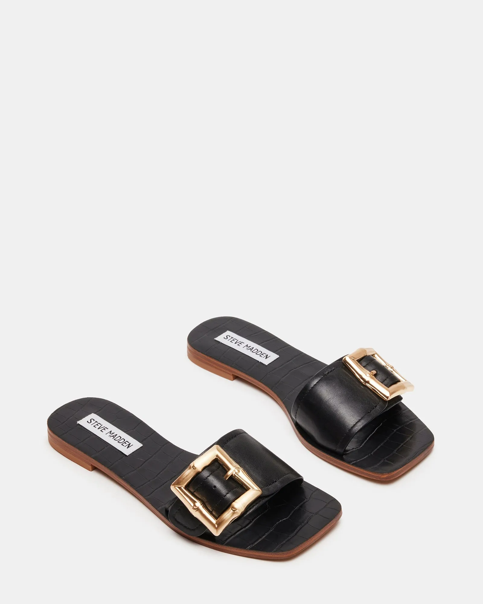 FARRAH BLACK LEATHER sold by Steve Madden product image thumbnail 3