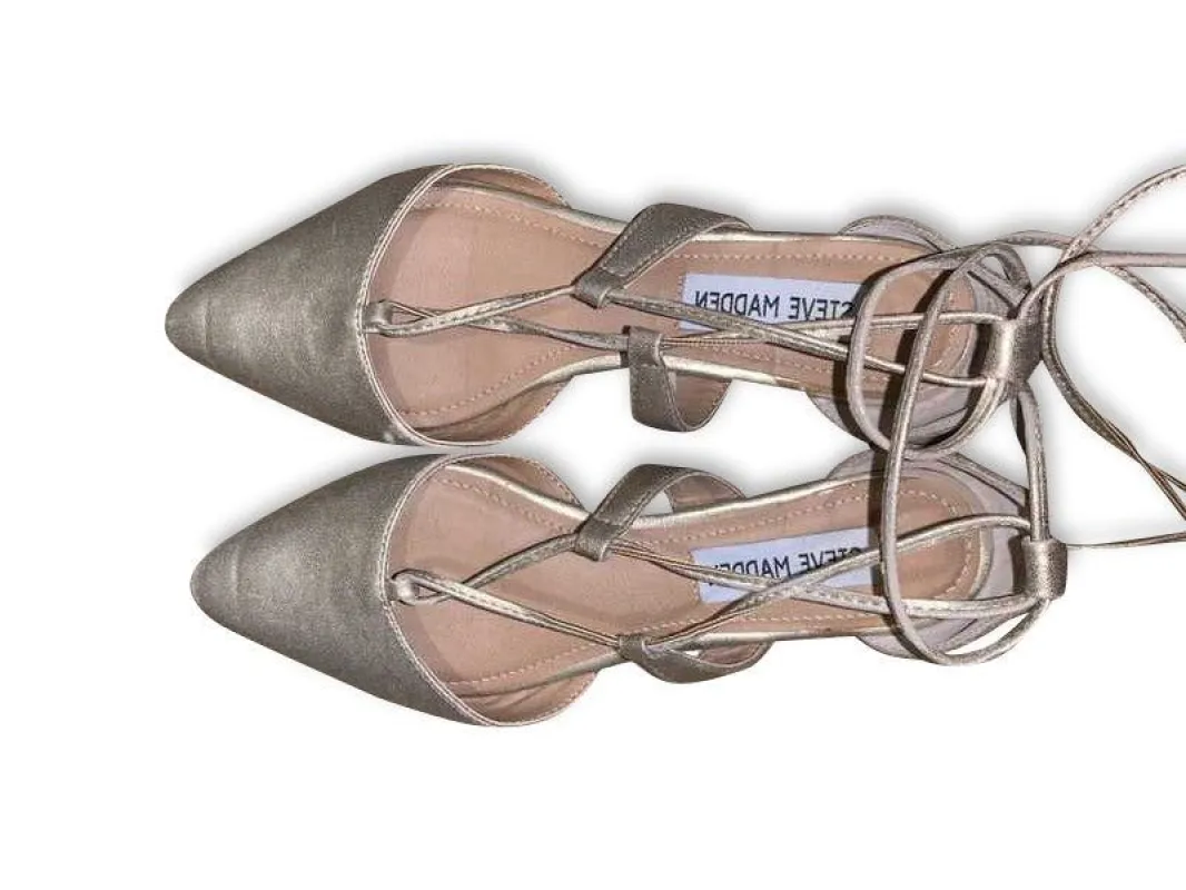 BRITZI IN GOLD - SM REBOOTED sold by Steve Madden