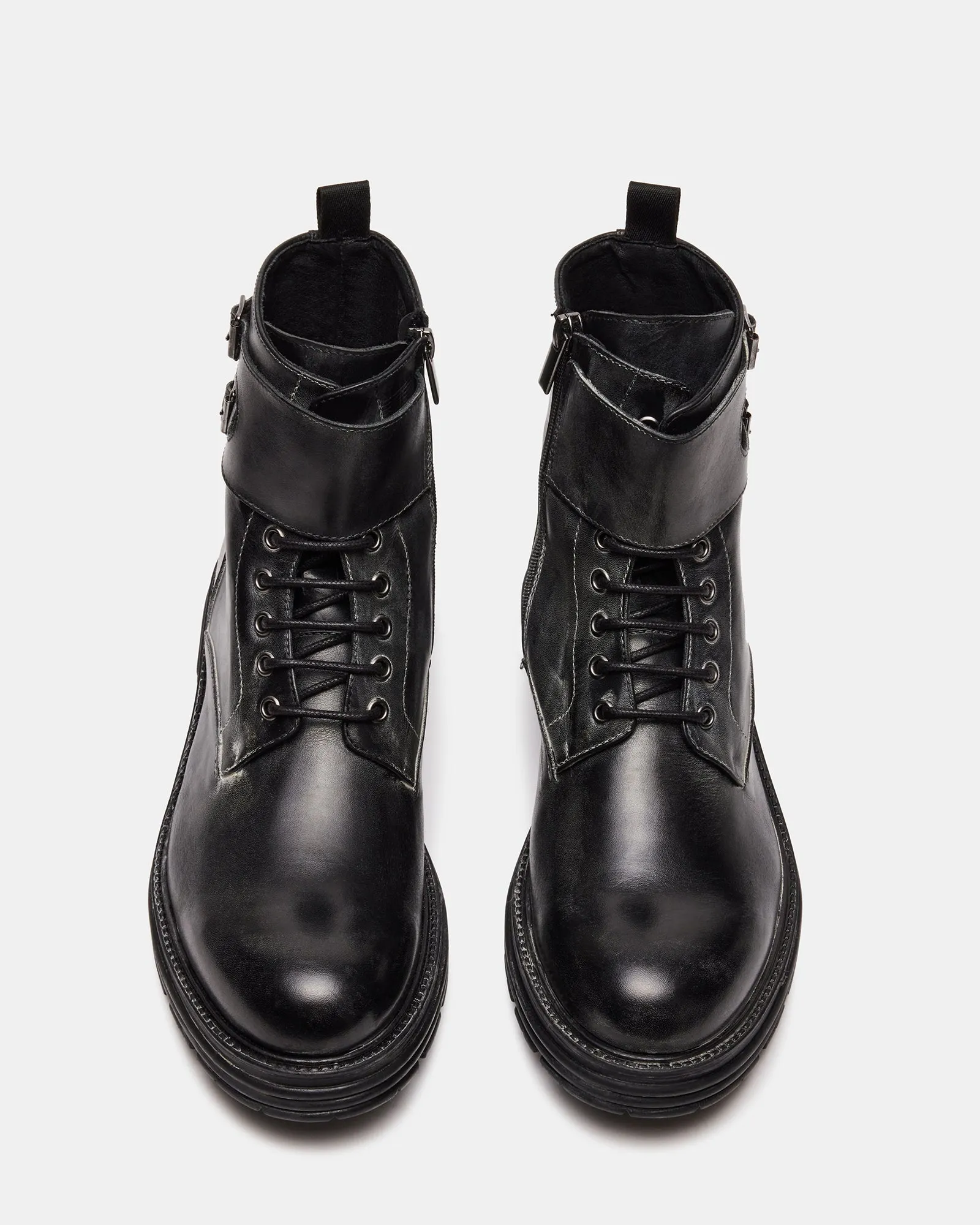 LUCIANO BLACK LEATHER sold by Steve Madden product image thumbnail 3