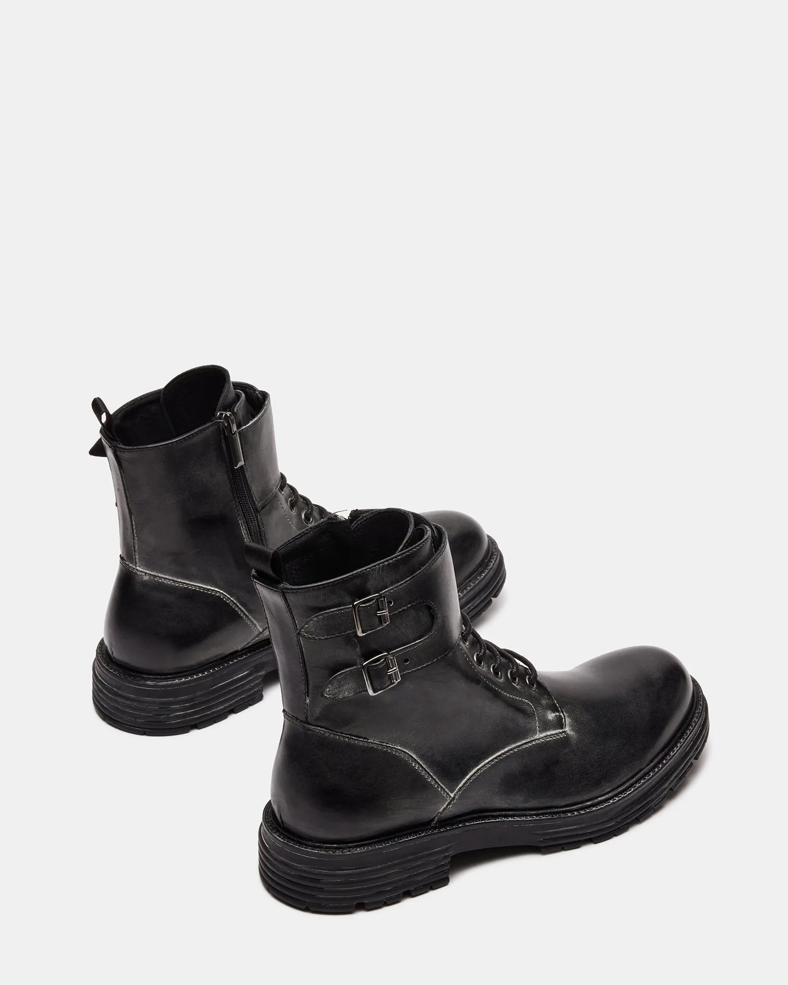 LUCIANO BLACK LEATHER sold by Steve Madden product image thumbnail 5