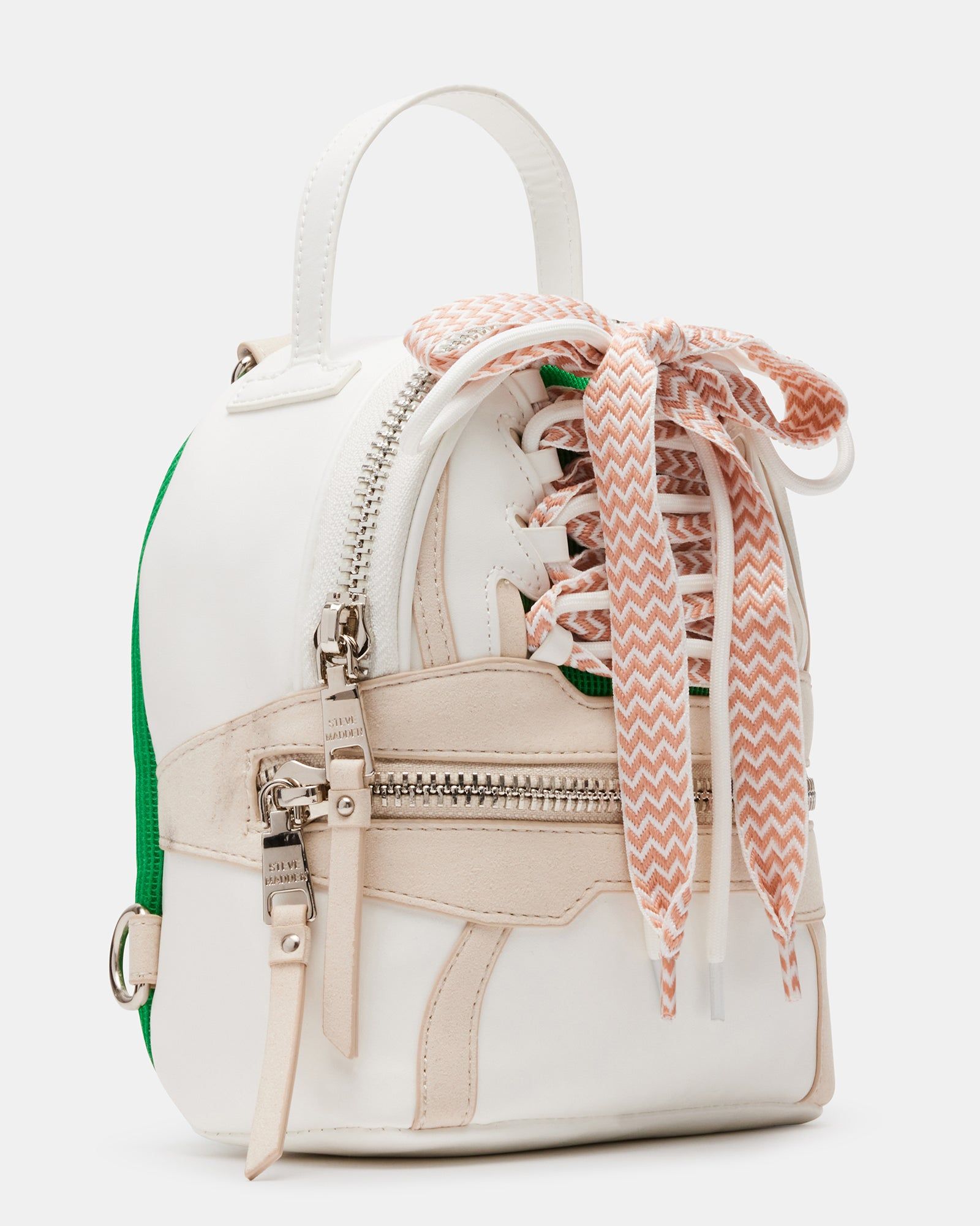 ROARING BAG WHITE/GREEN sold by Steve Madden product image thumbnail 2