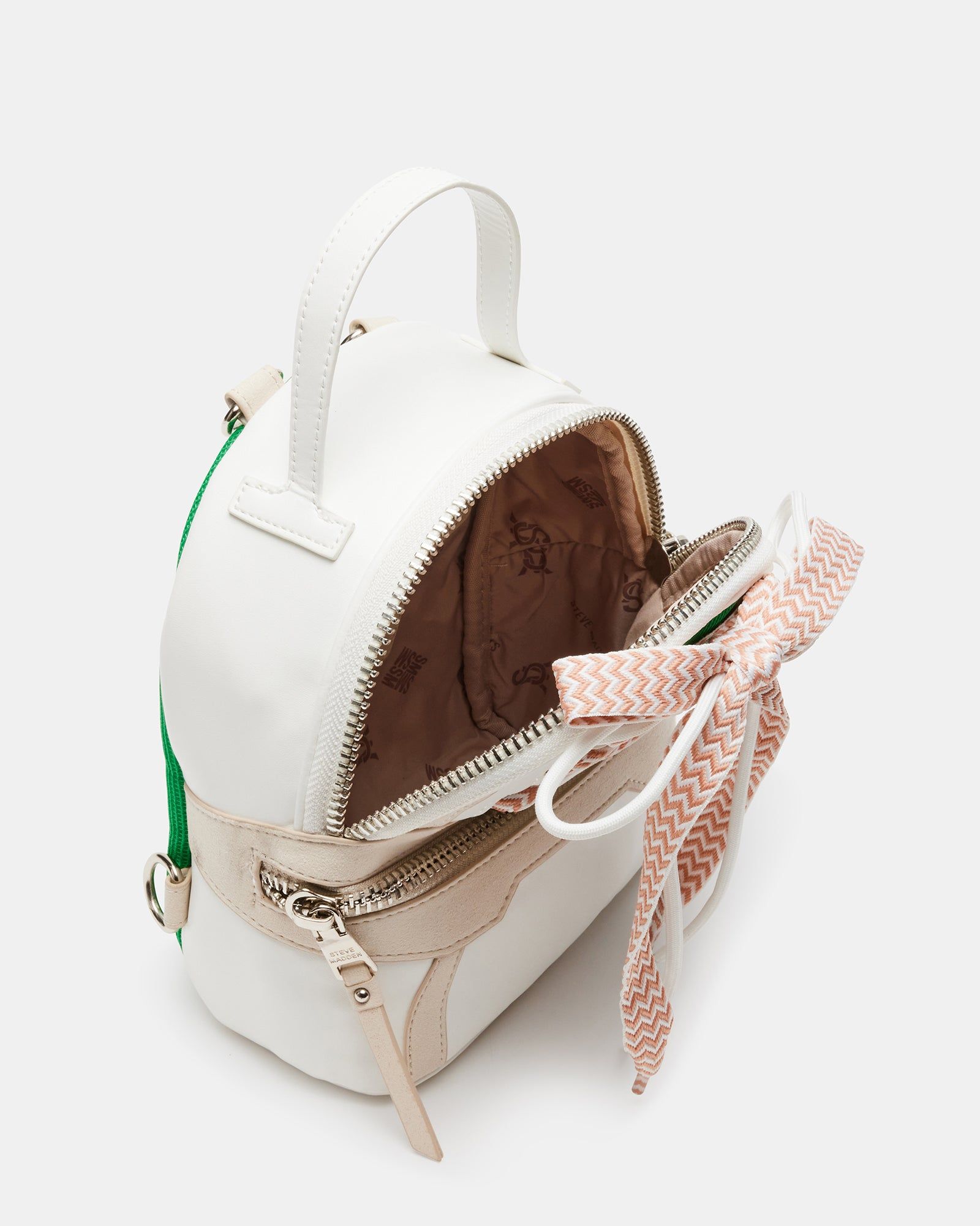 ROARING BAG WHITE/GREEN sold by Steve Madden product image thumbnail 5