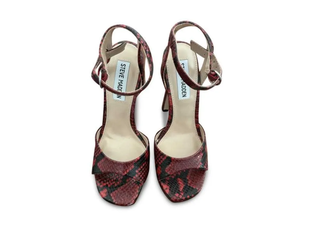 LUV RED SNAKE - SM REBOOTED sold by Steve Madden