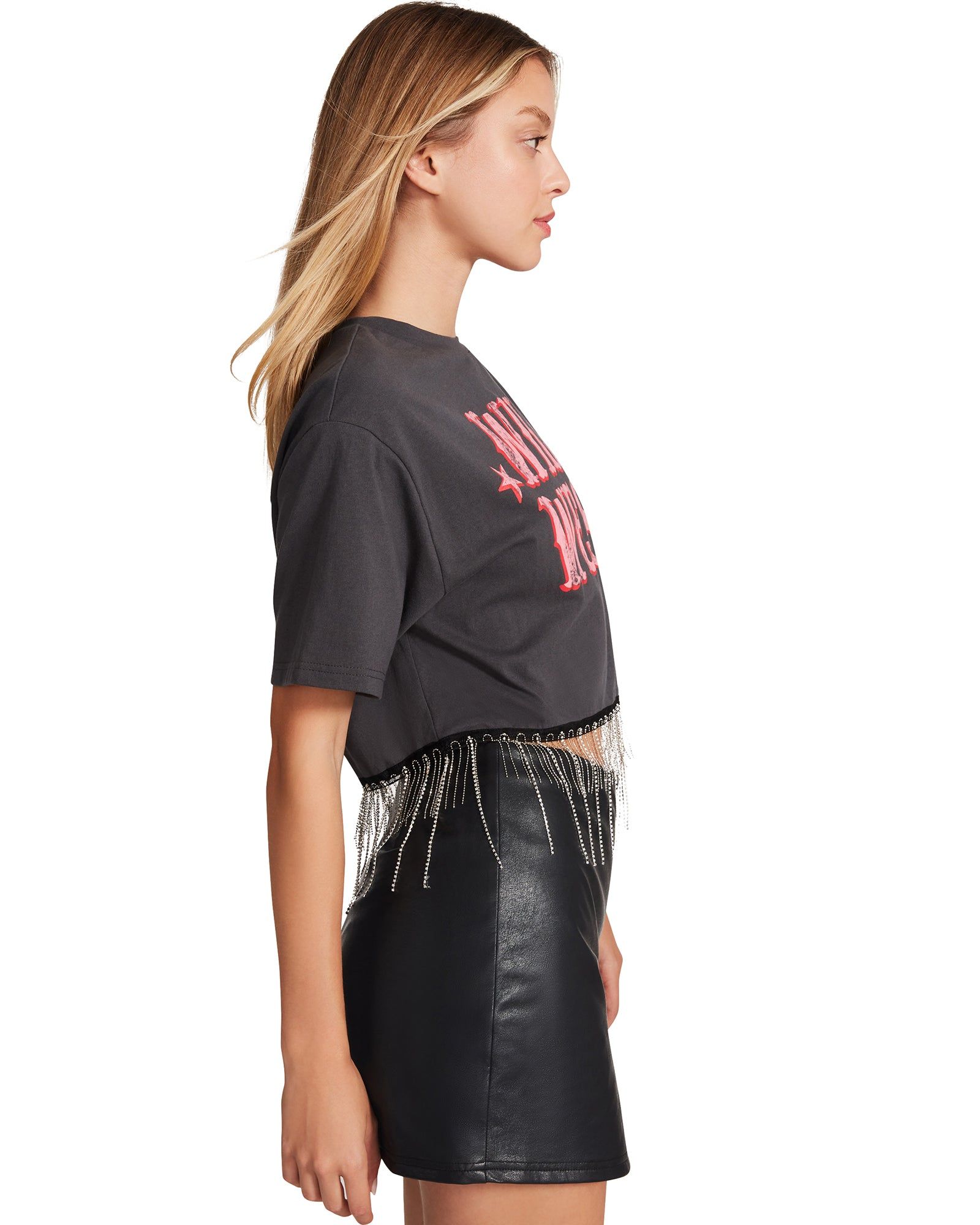 WESTIE TOP BLACK sold by Steve Madden product image thumbnail 2