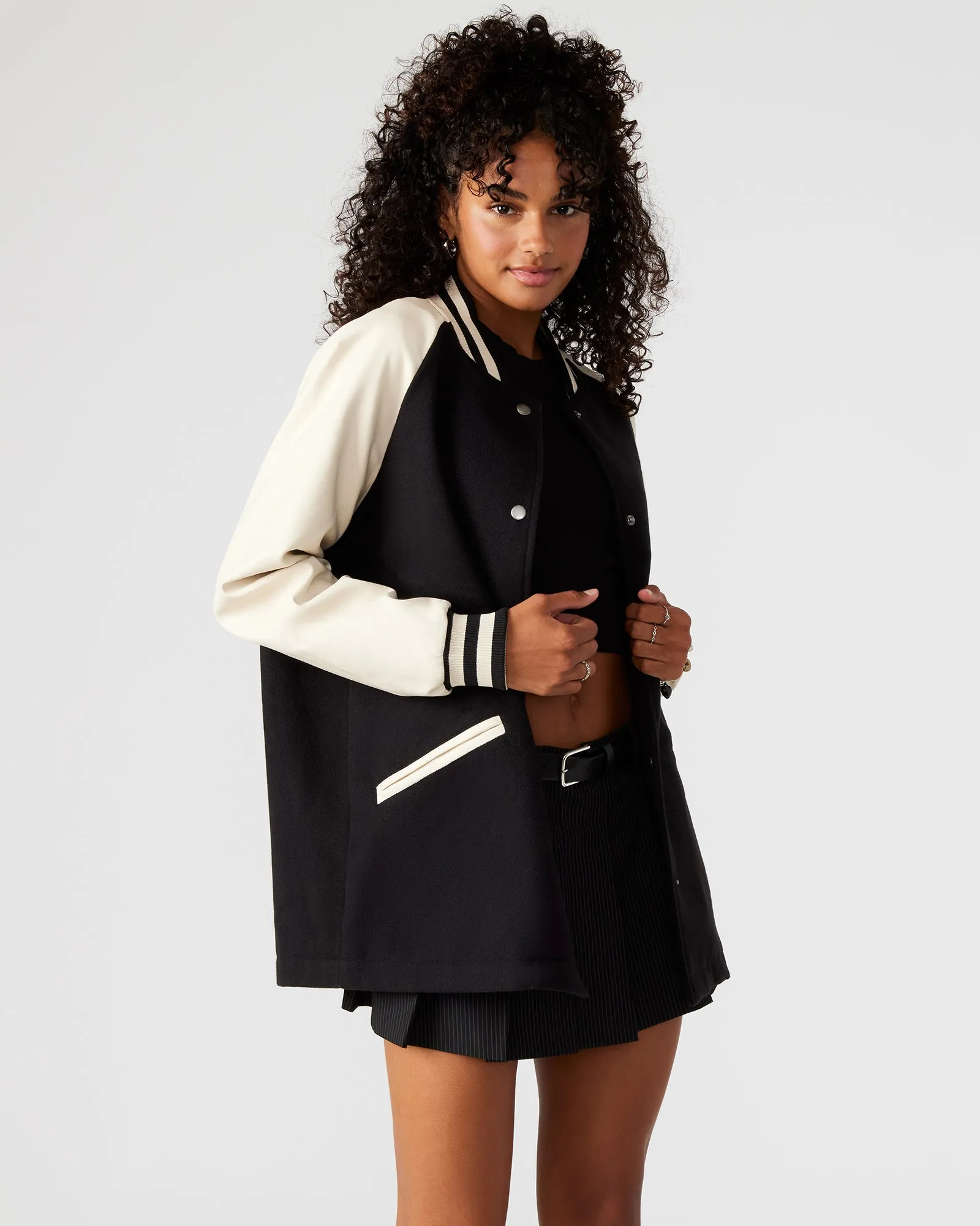 SKYLIE JACKET BLACK sold by Steve Madden product image thumbnail 3