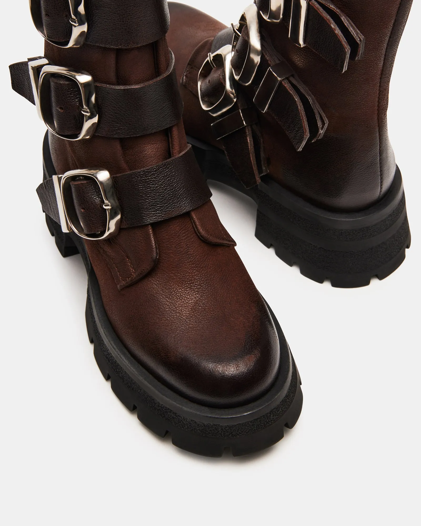 ROLAND BROWN LEATHER sold by Steve Madden product image thumbnail 4